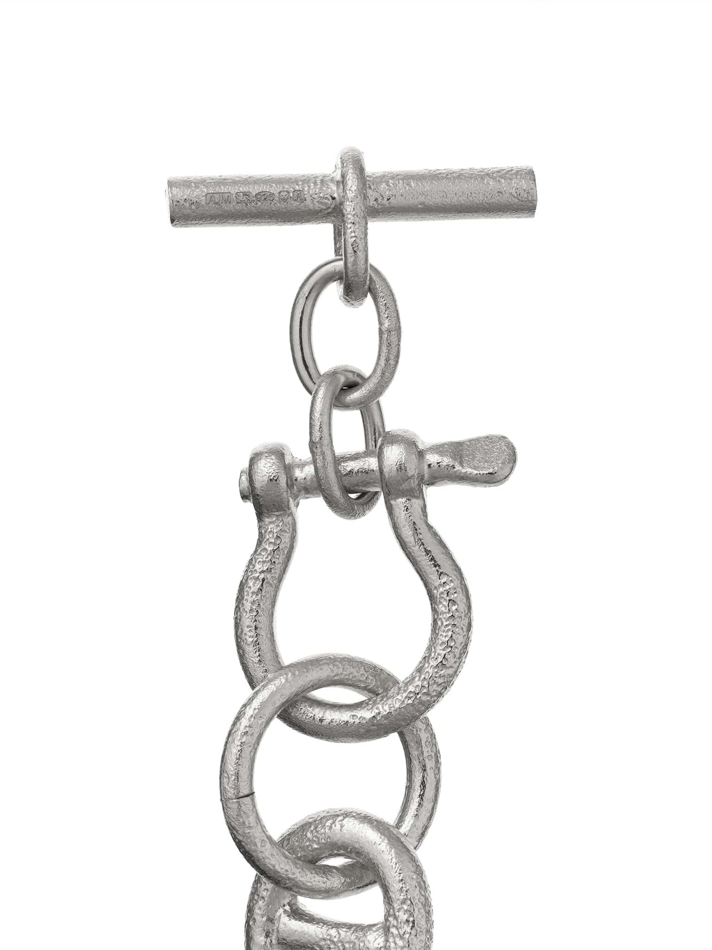 Heavy Chain Boatyard Link Toggle Bracelet