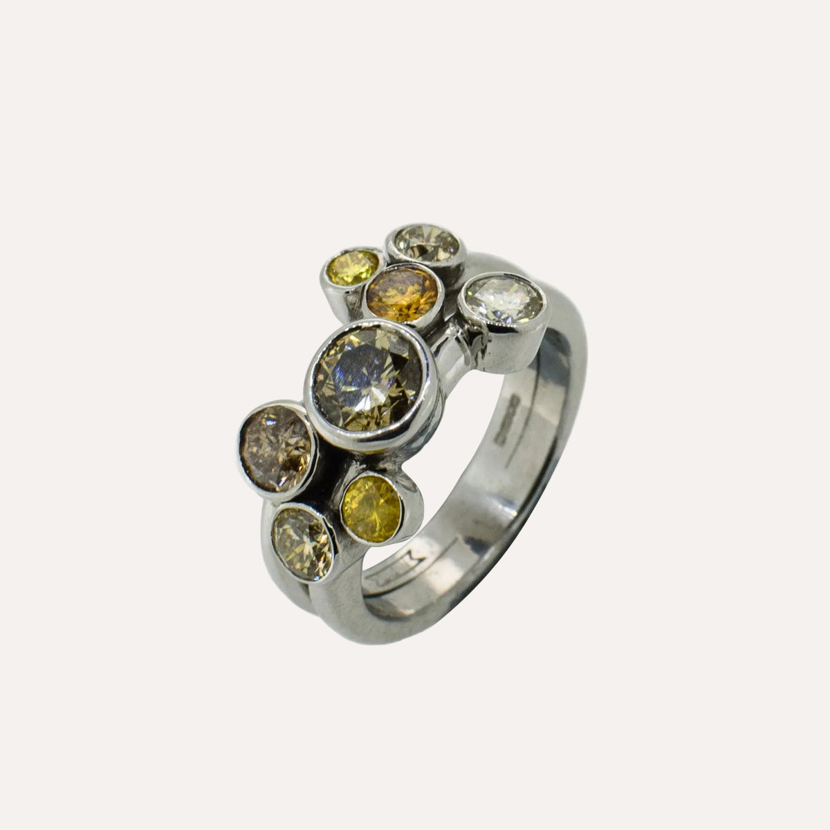 yellow diamond ring