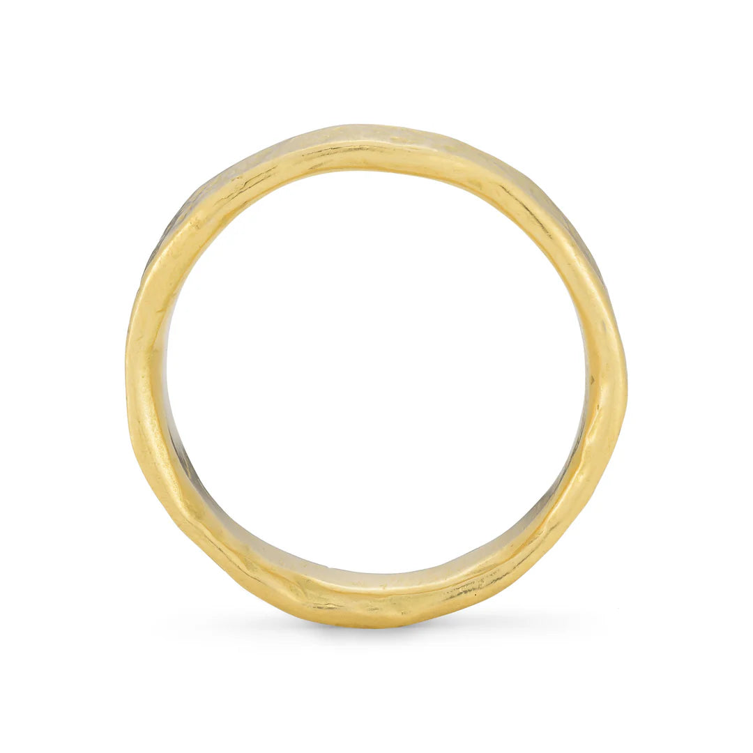 yellow gold wedding ring