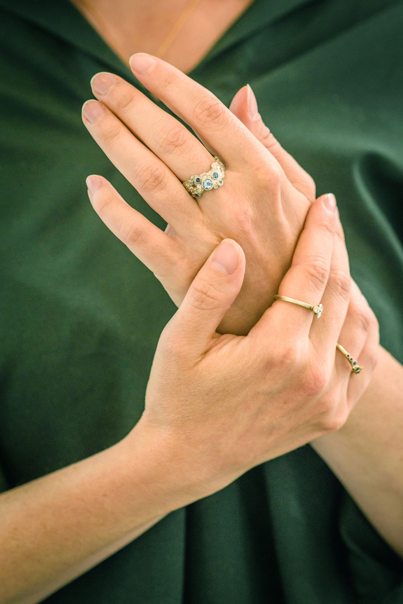 Rose Gold and Diamond Ring