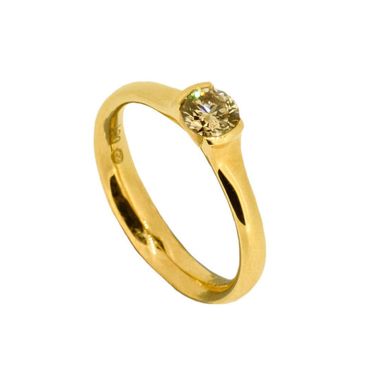 Rose Gold and Diamond Ring