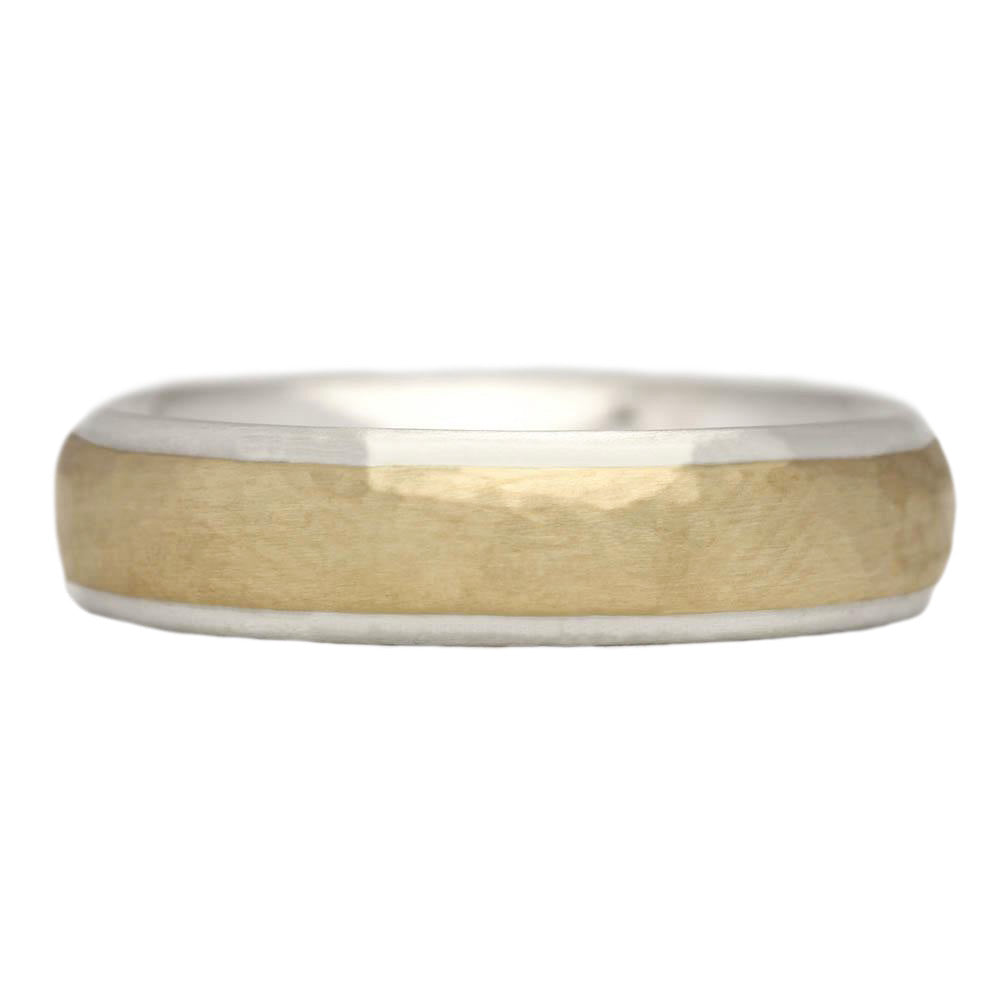 Silver and Gold Ring