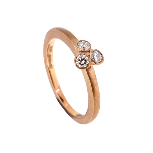 Rose Gold and Diamond Ring