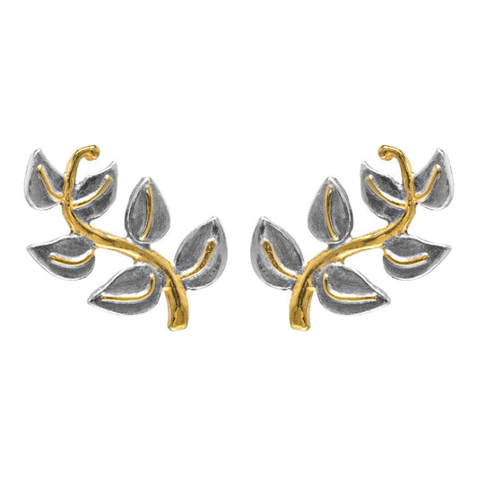 Branch Leaf Earrings
