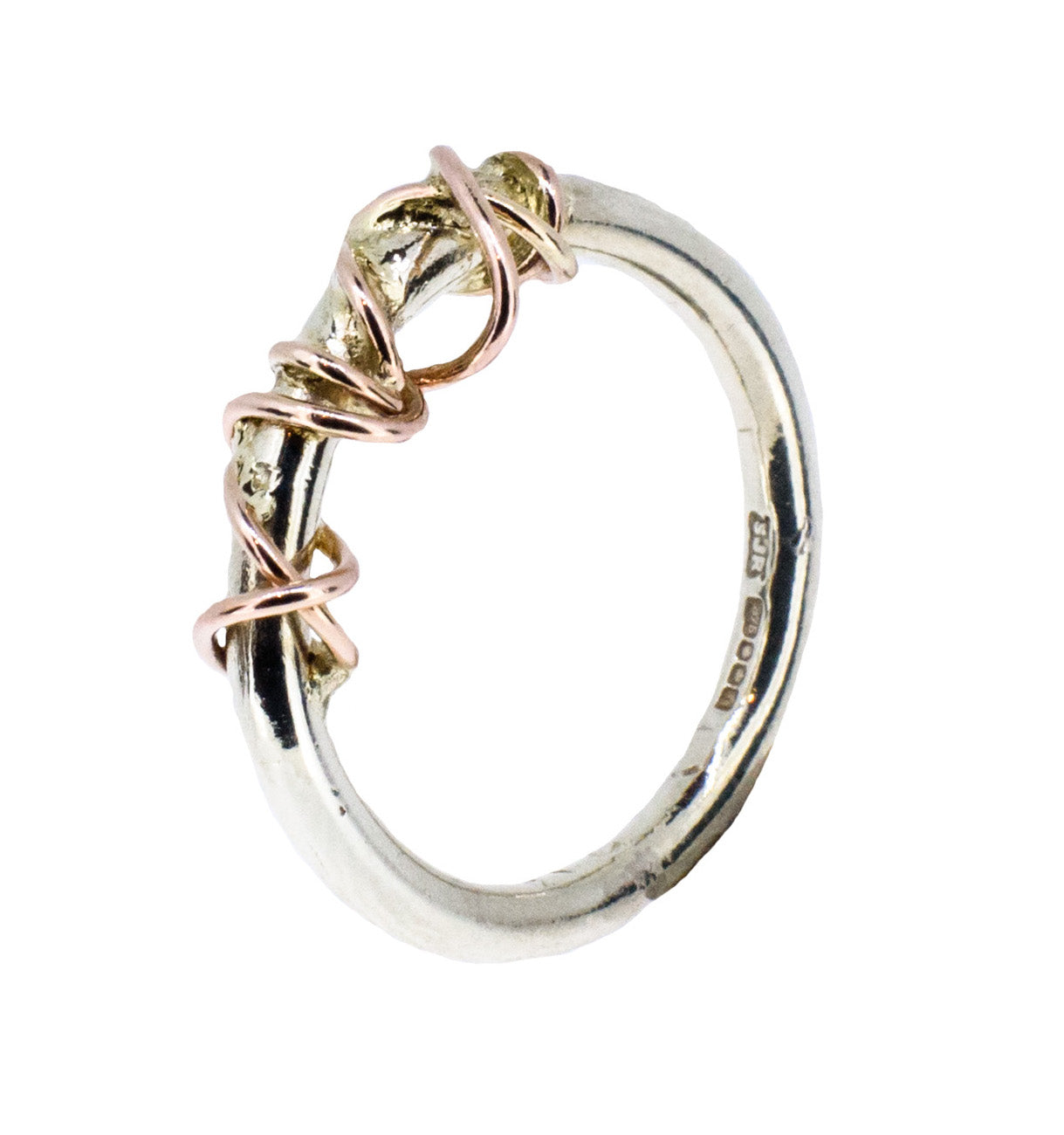 Silver Twist Ring