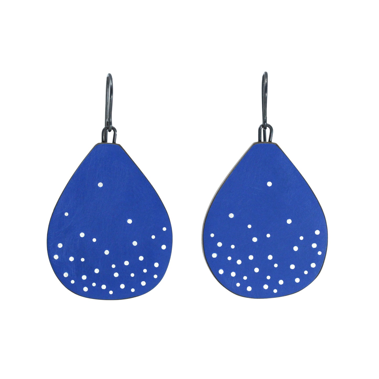 Blue Bulb Earrings