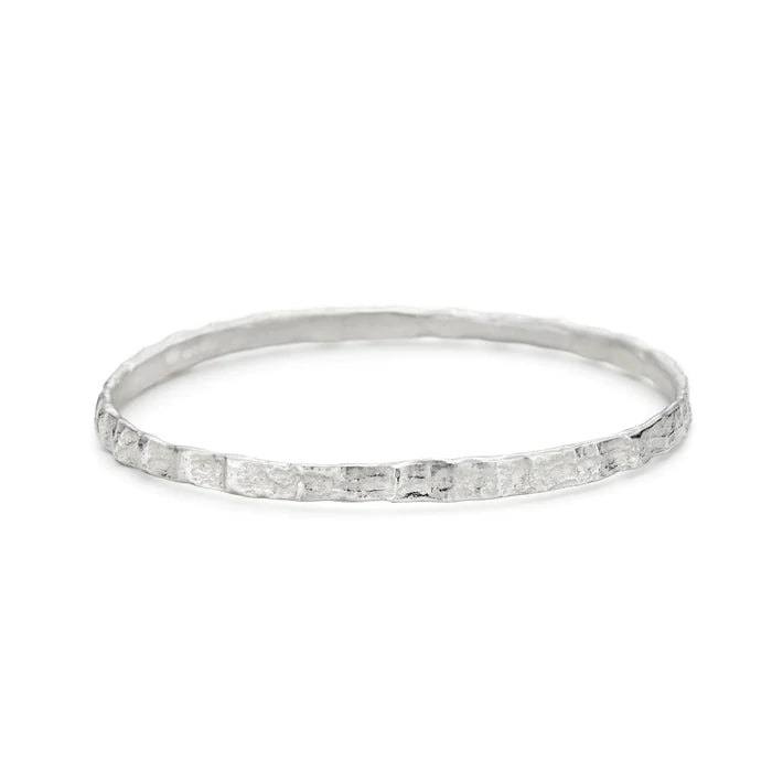 silver cockle bangle