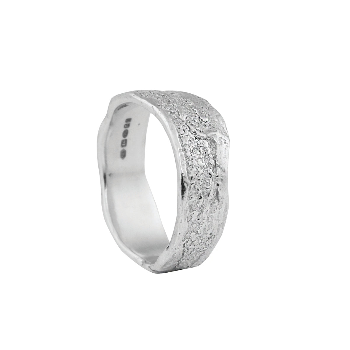 Silver London Plane Ring