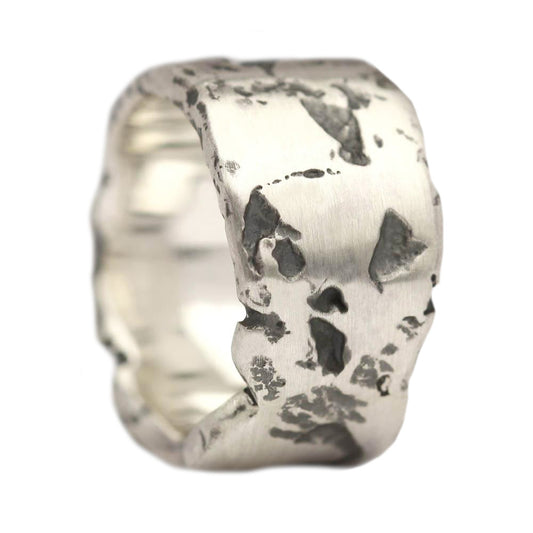 mens silver ring