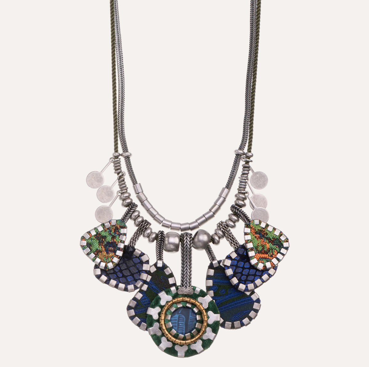 moss rock necklace