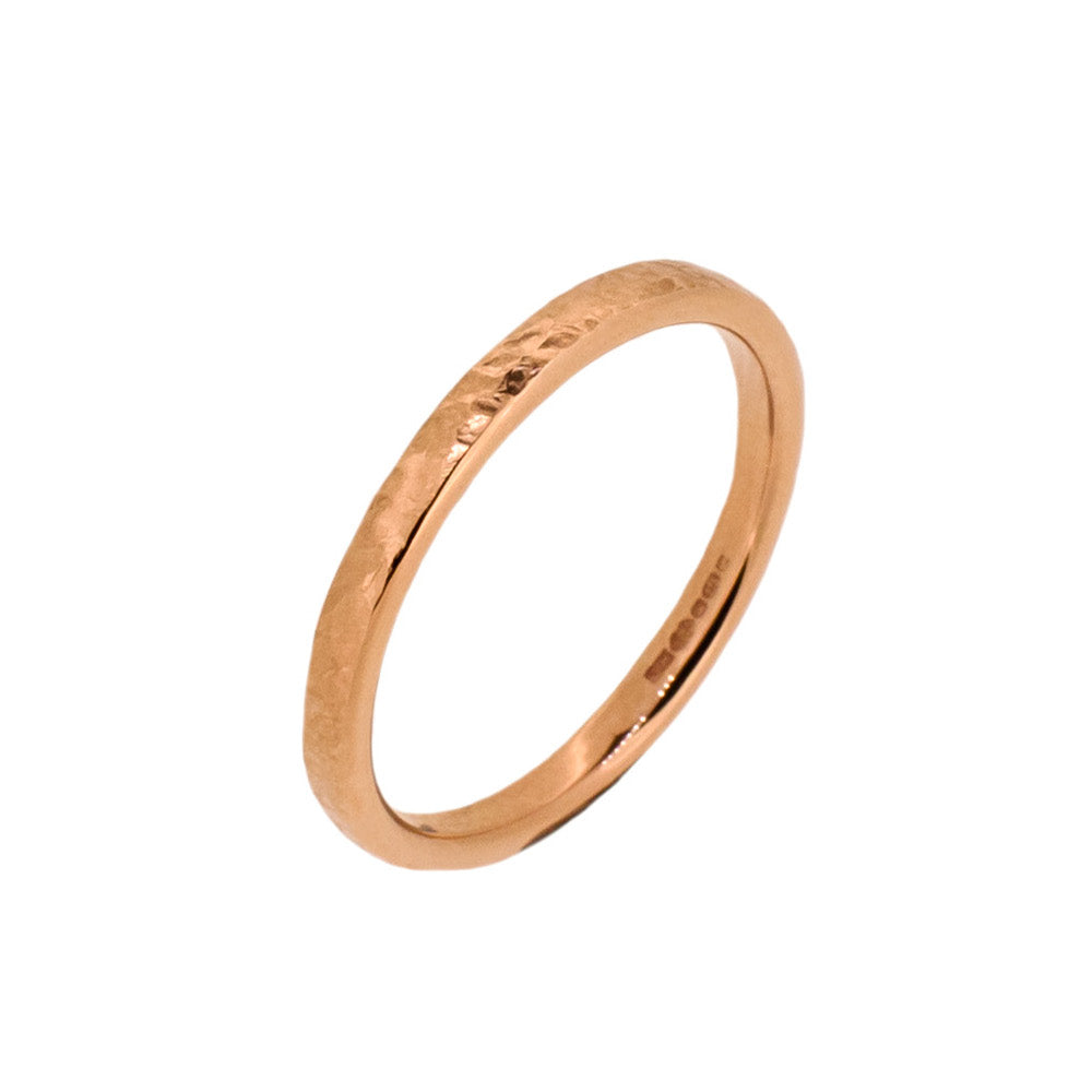 rose gold wedding ring