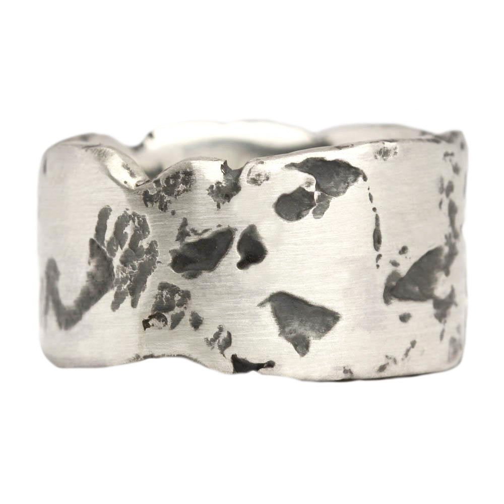 silver mens ring