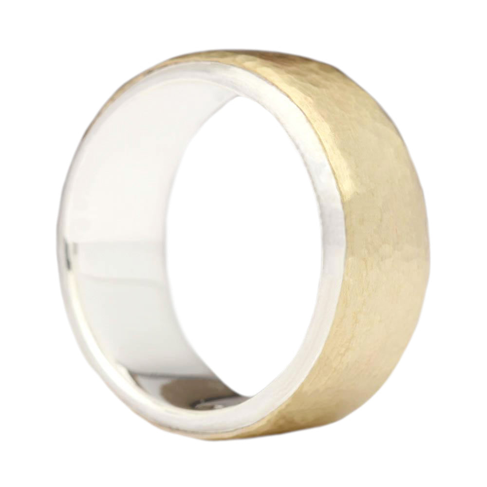 wide gold ring