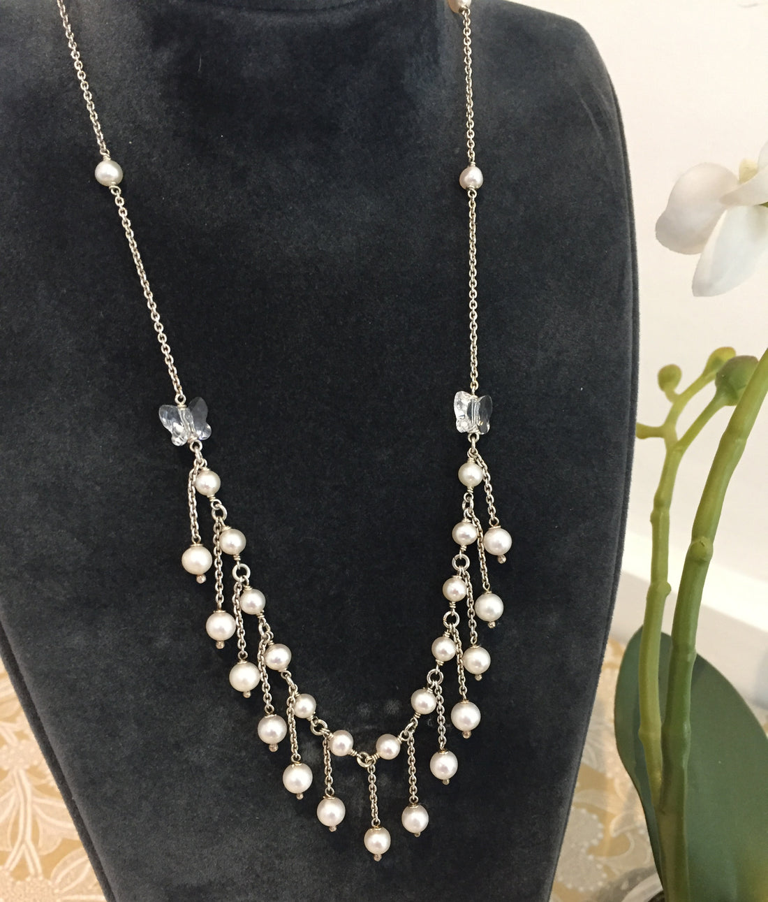 Competition: Win a stunning silver & freshwater pearl necklace!