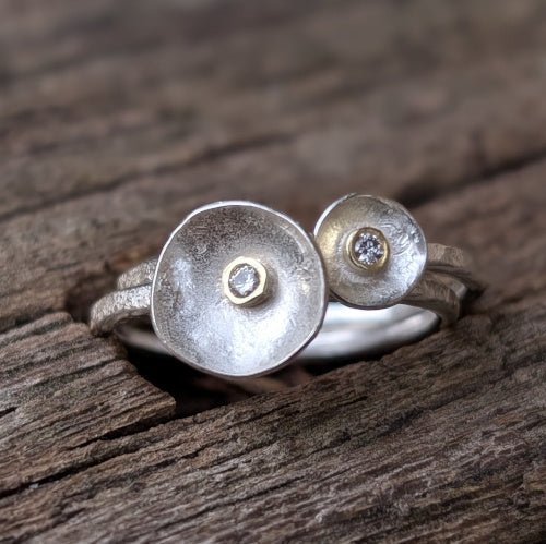 Luna Diamond Ring Set