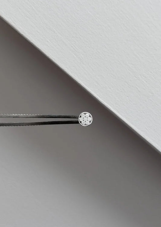 Millefleur Disc Studs