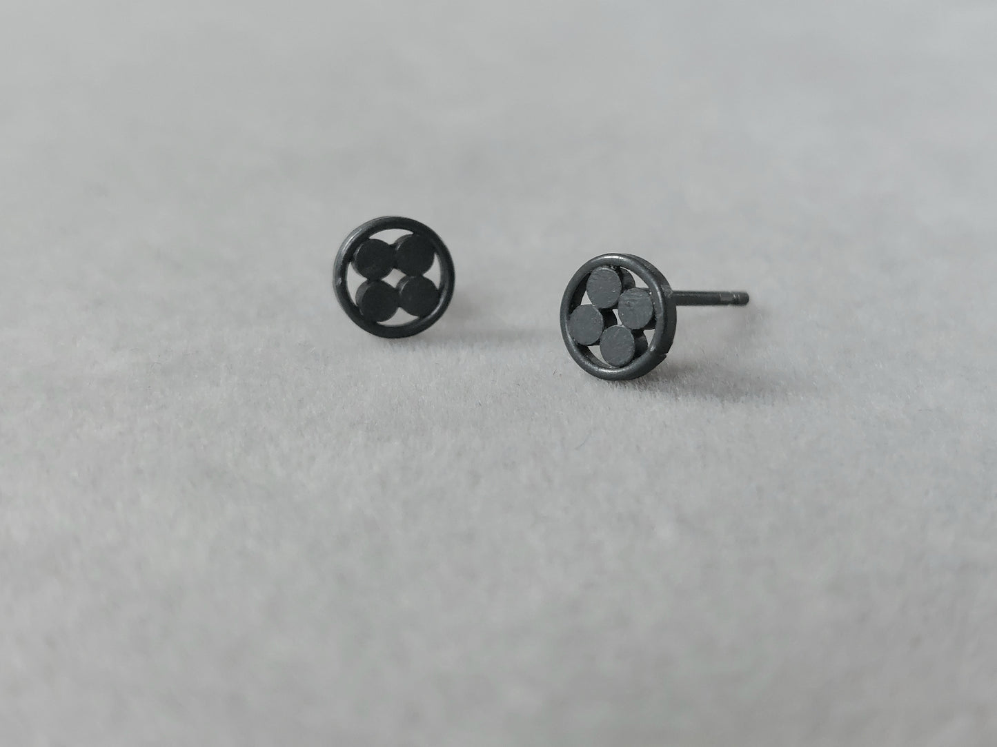 Quartet Frame Stud Earrings