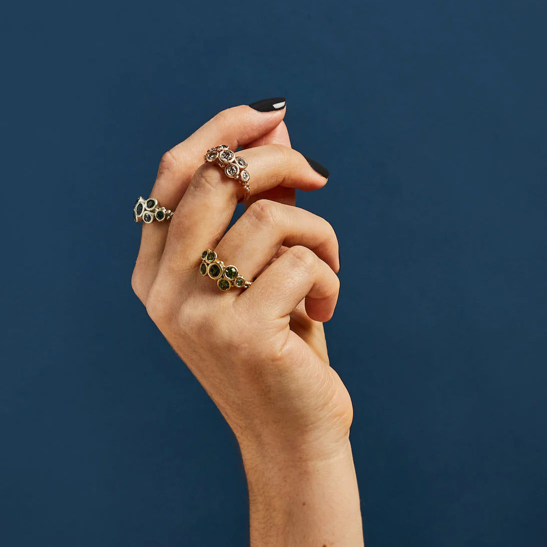 Tourmaline & Gold Connie Ring