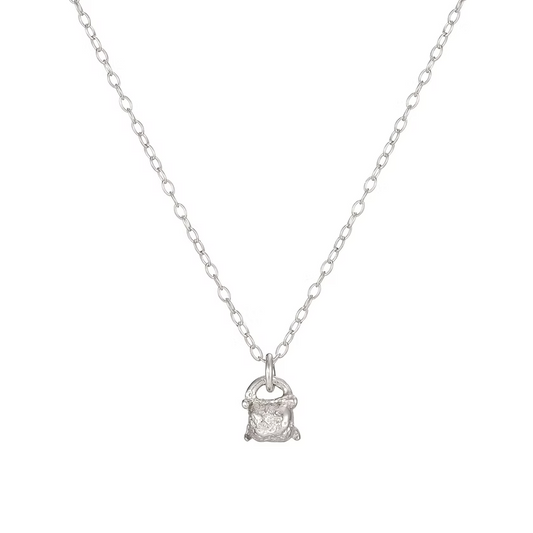Clove Necklace Silver