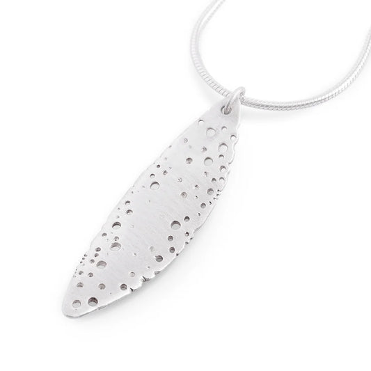 Silver Leaf Necklace