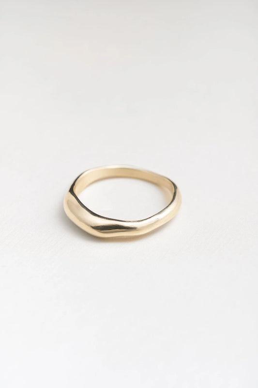 Gold Tidal ring