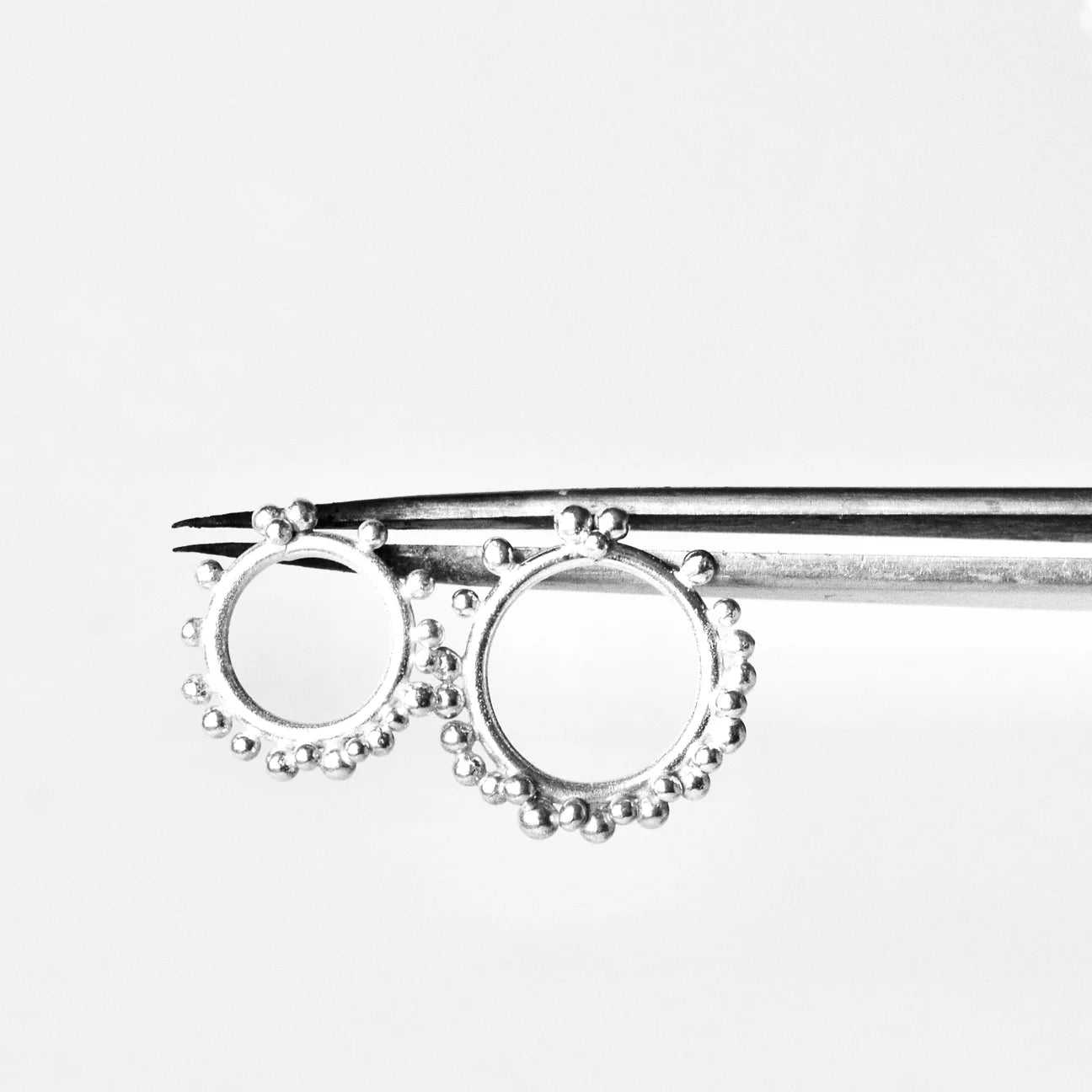 Silver Pollen Earrings