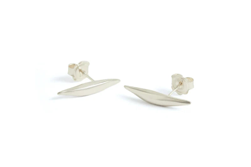Silver Quill Studs Small