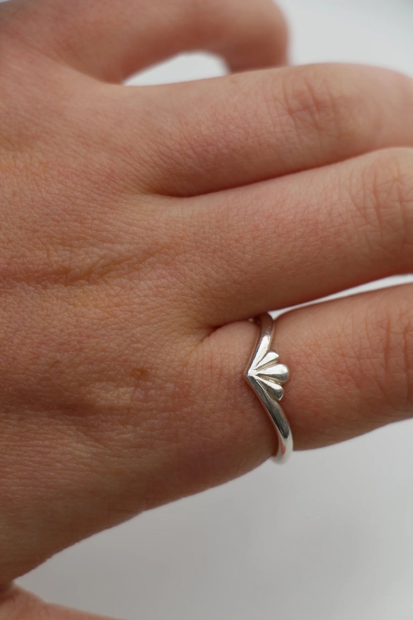 Ariel ring silver