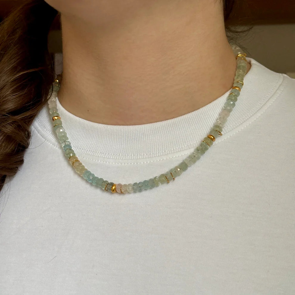 Indian Summer Necklace Aqua