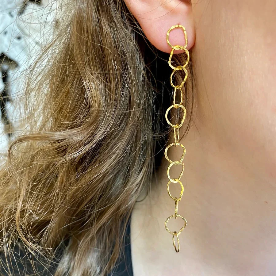 Afiok 12 Link Earrings