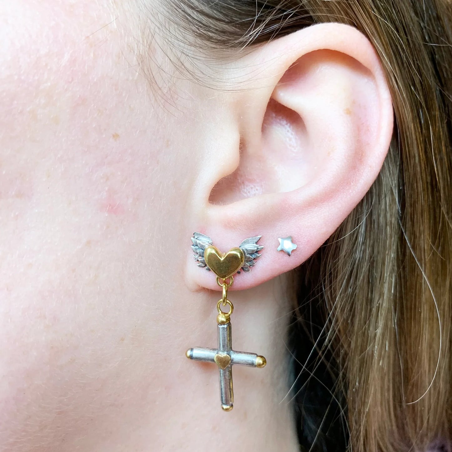 Liberty Cross Earrings