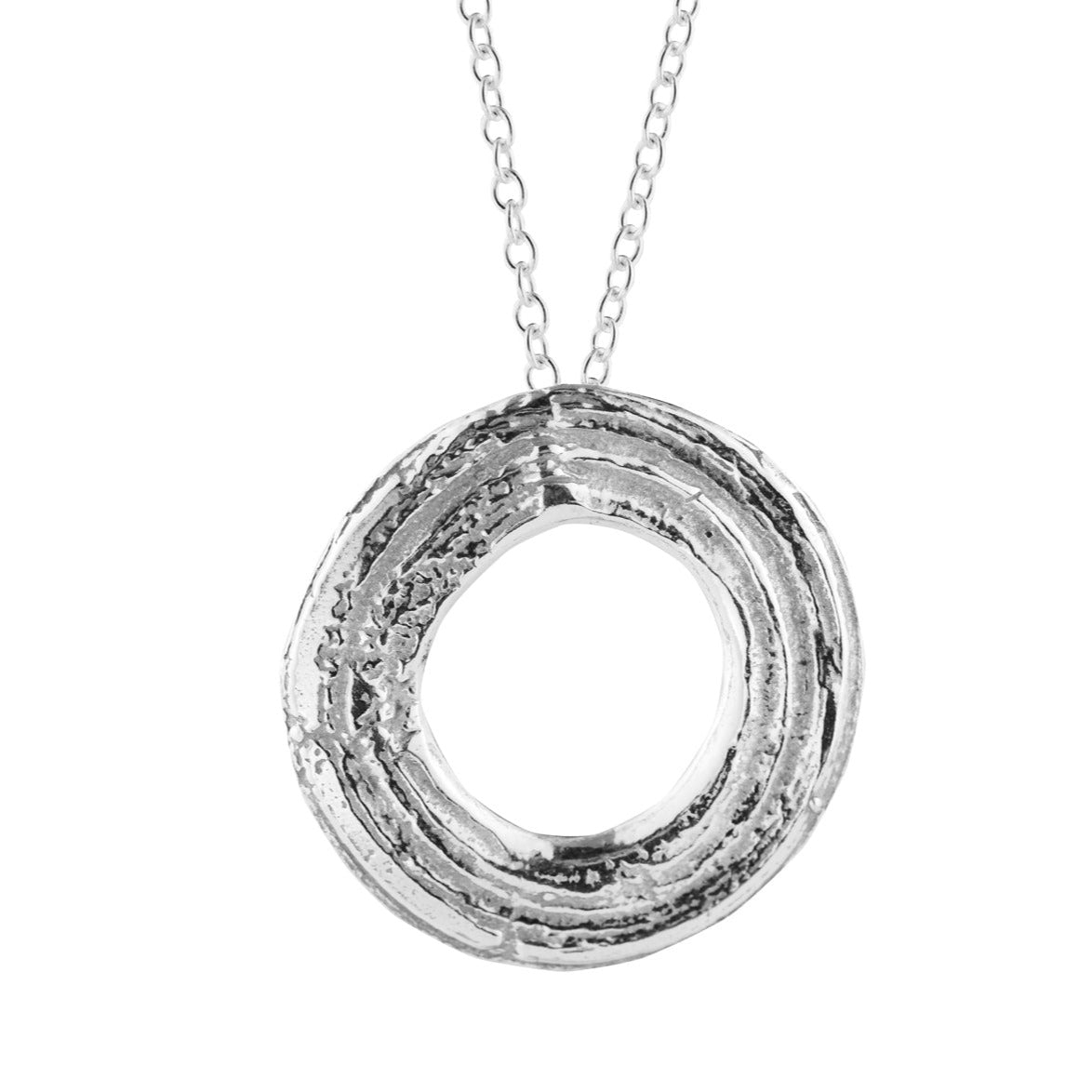 Silver Oak Necklace