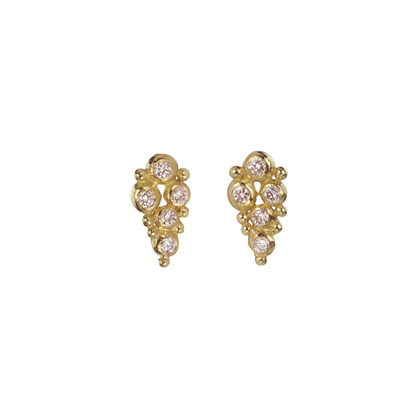 Cluster Granule Stud Earrings