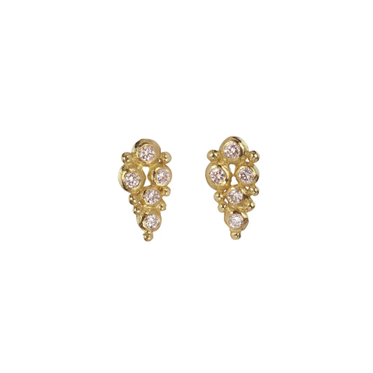 Cluster Granule Stud Earrings