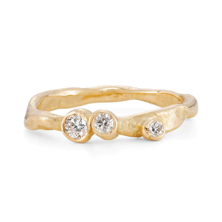 Craggy Alaria Diamond Ring