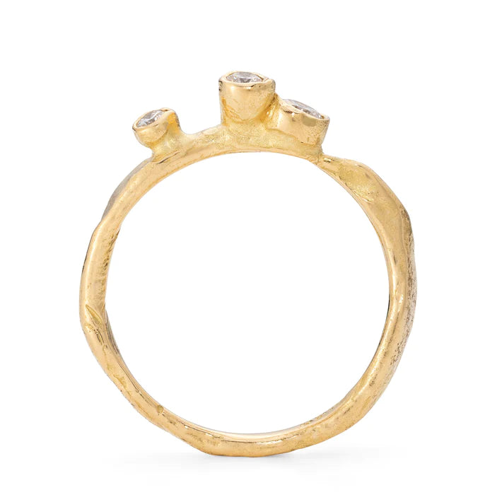 Craggy Alaria Diamond Ring