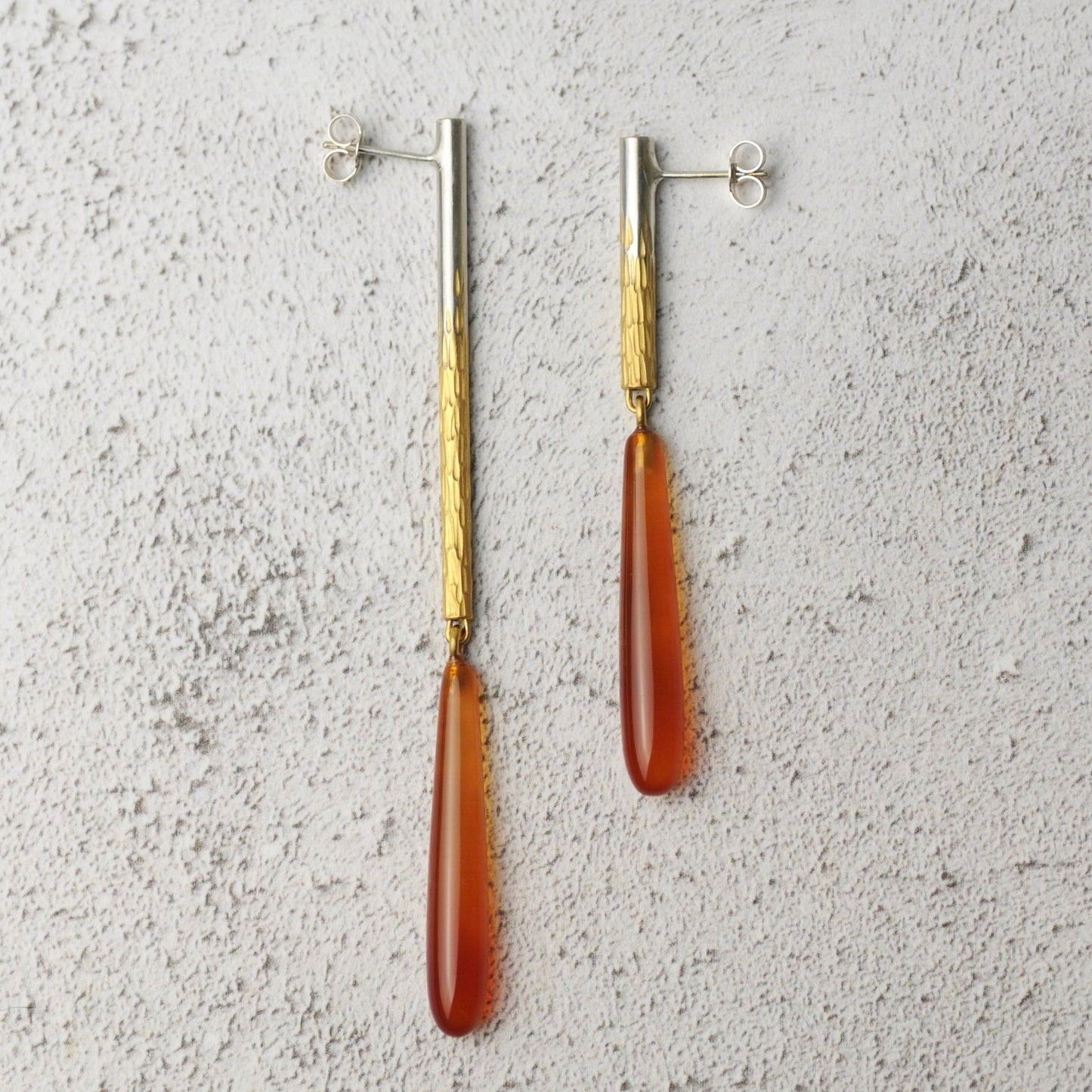 Carnelian Flux earrings