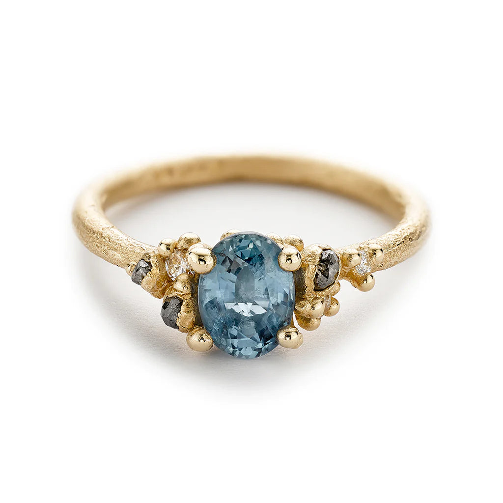 Sapphire & Diamond Ring