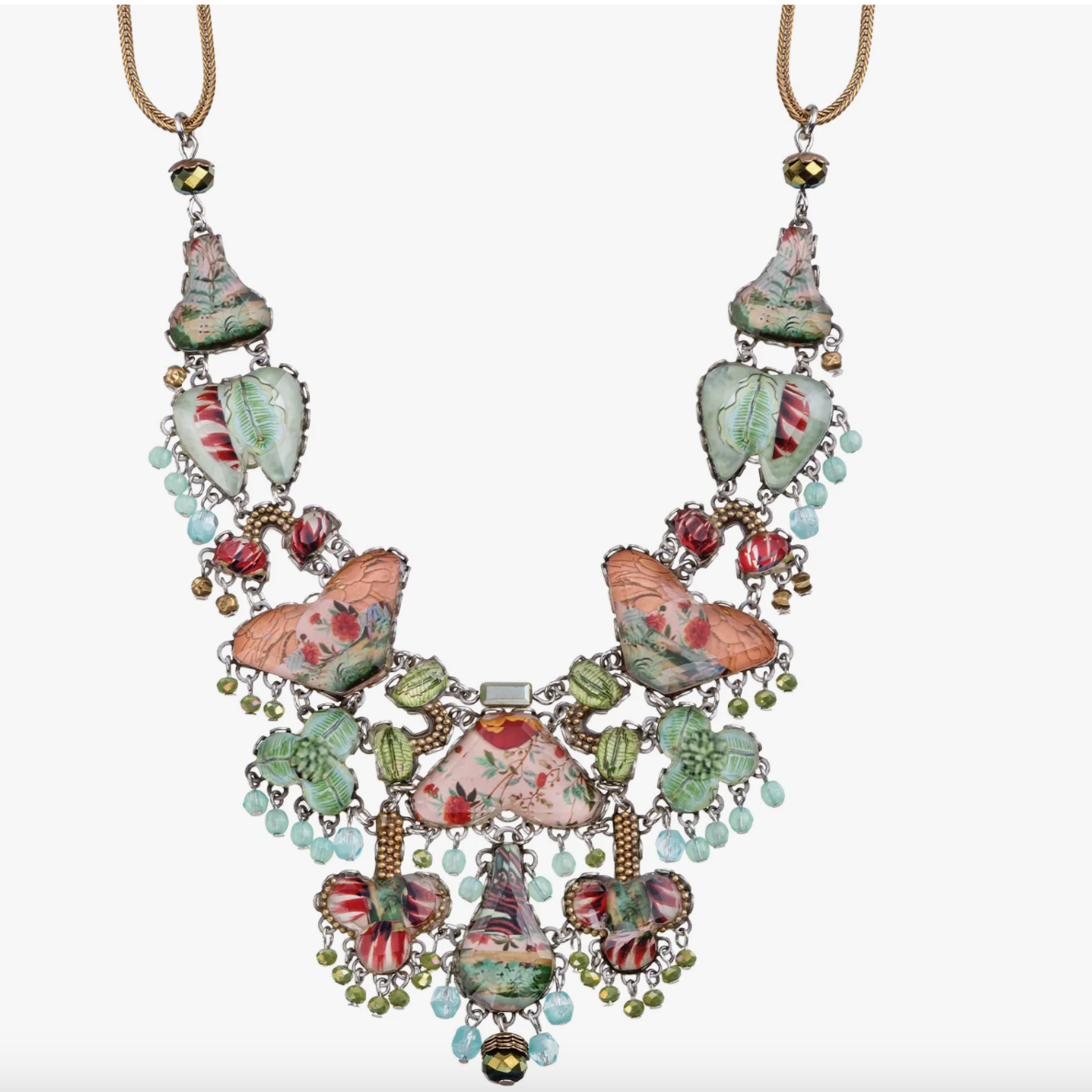floral necklace