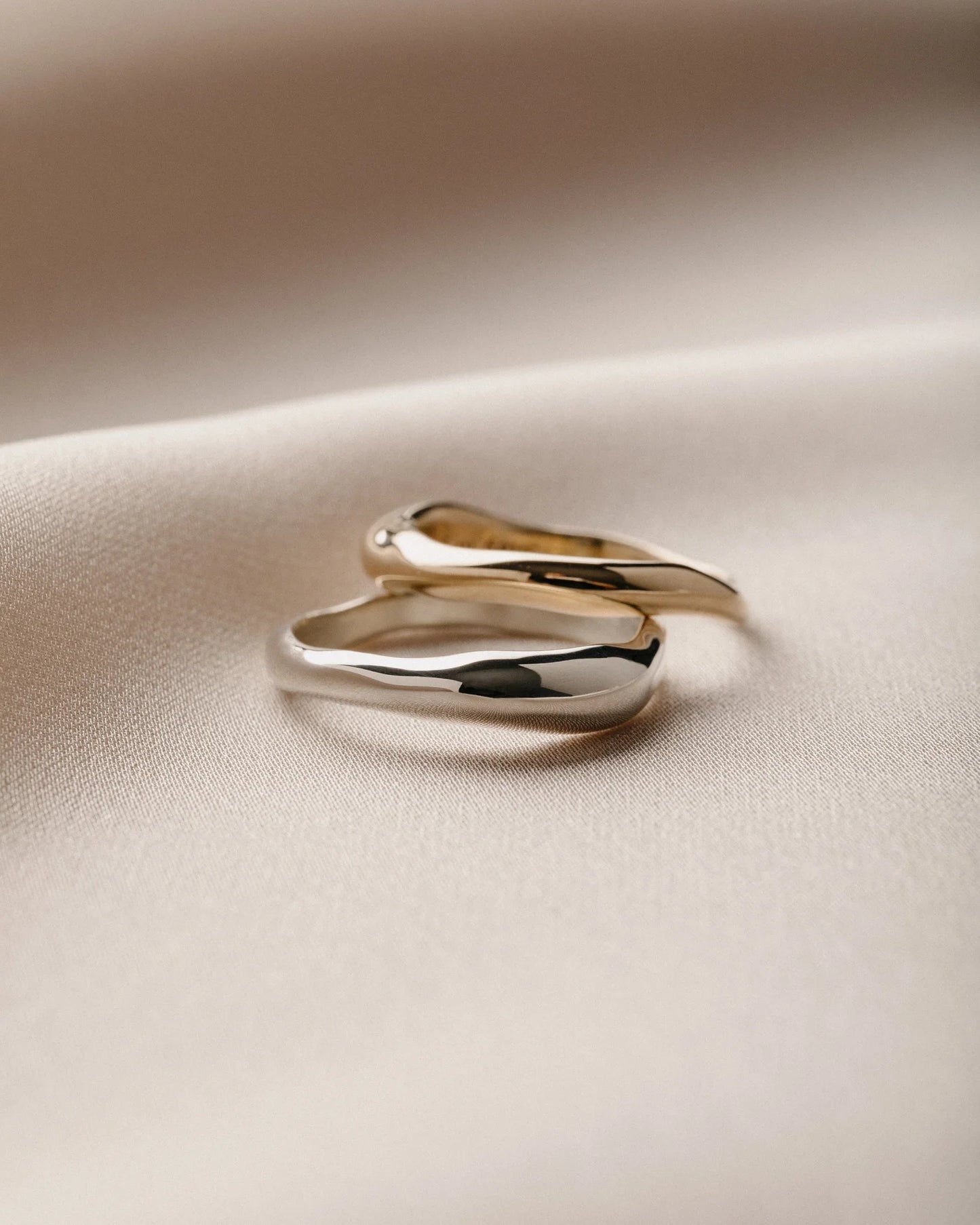 Gold Tidal ring