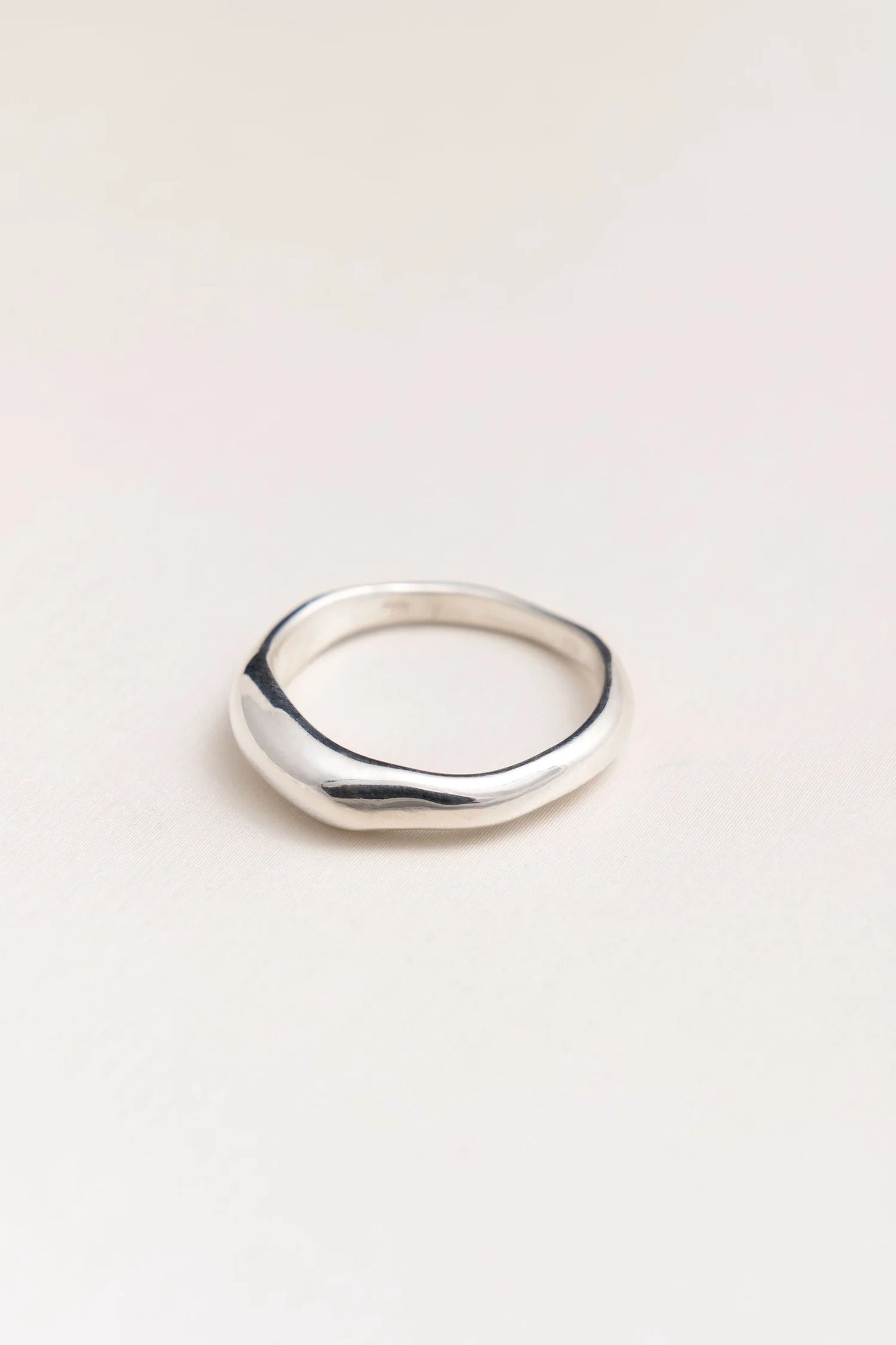 Silver Tidal Ring