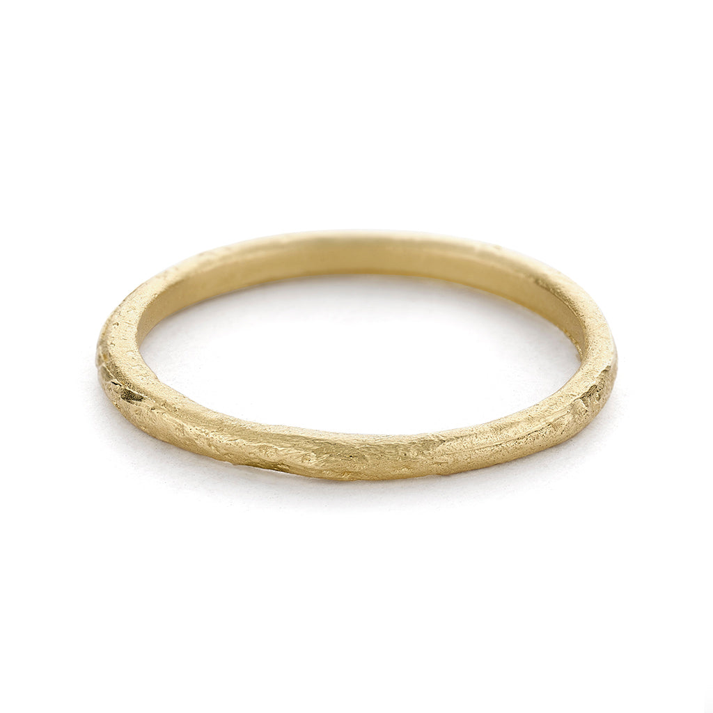 Textured Wedding Ring