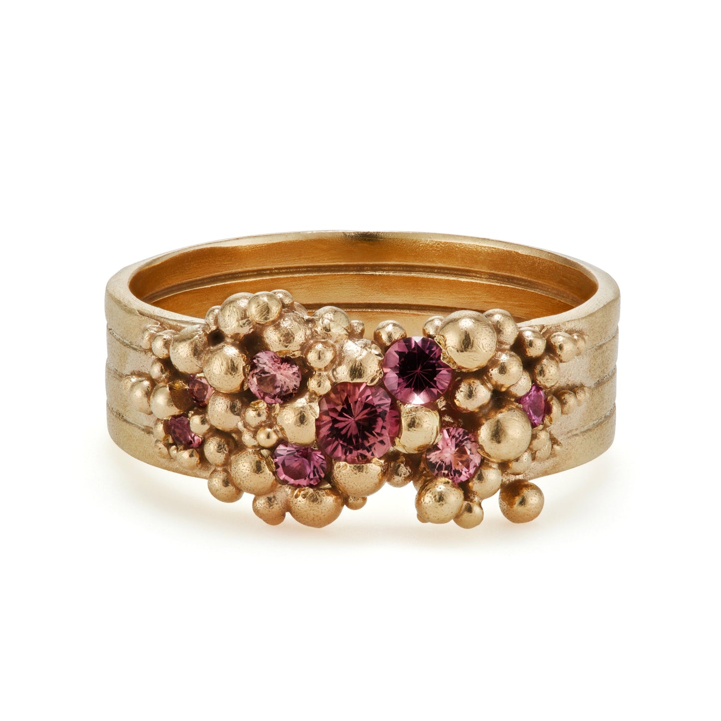 Cognac Whorl Ring