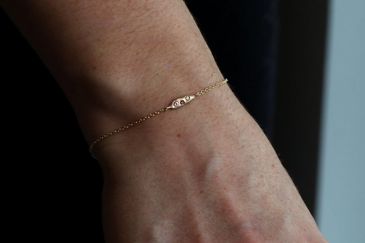 Sapphire & Ruby Treasure Bracelet