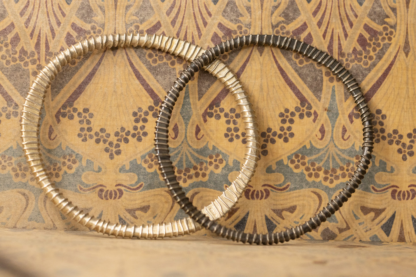 Heavy textured bangle