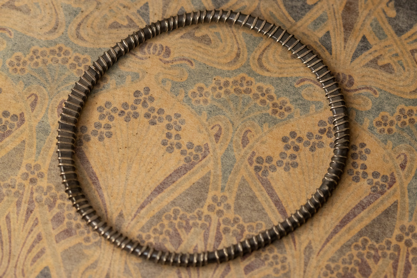 Heavy textured bangle