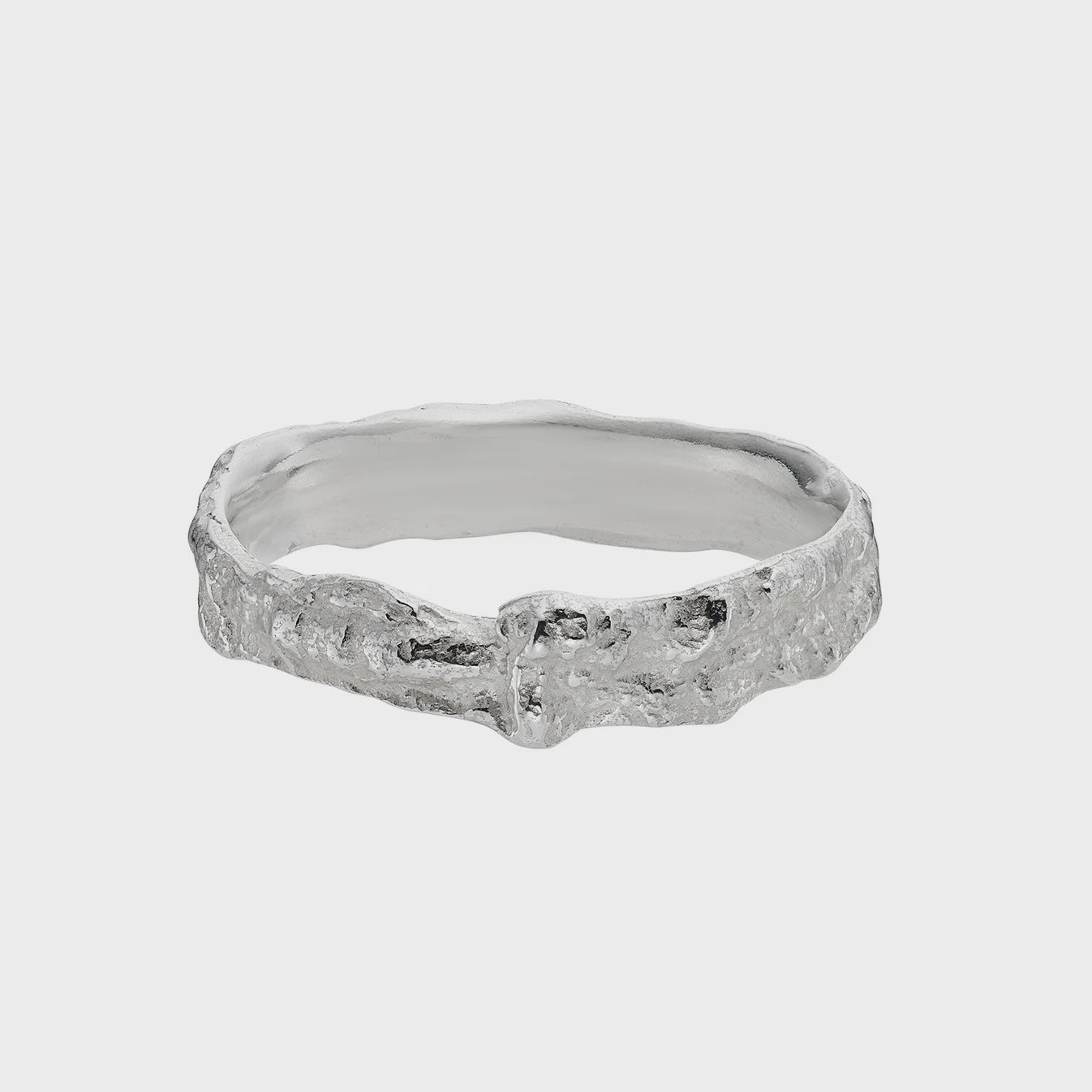 Hawthorn band silver 4mm