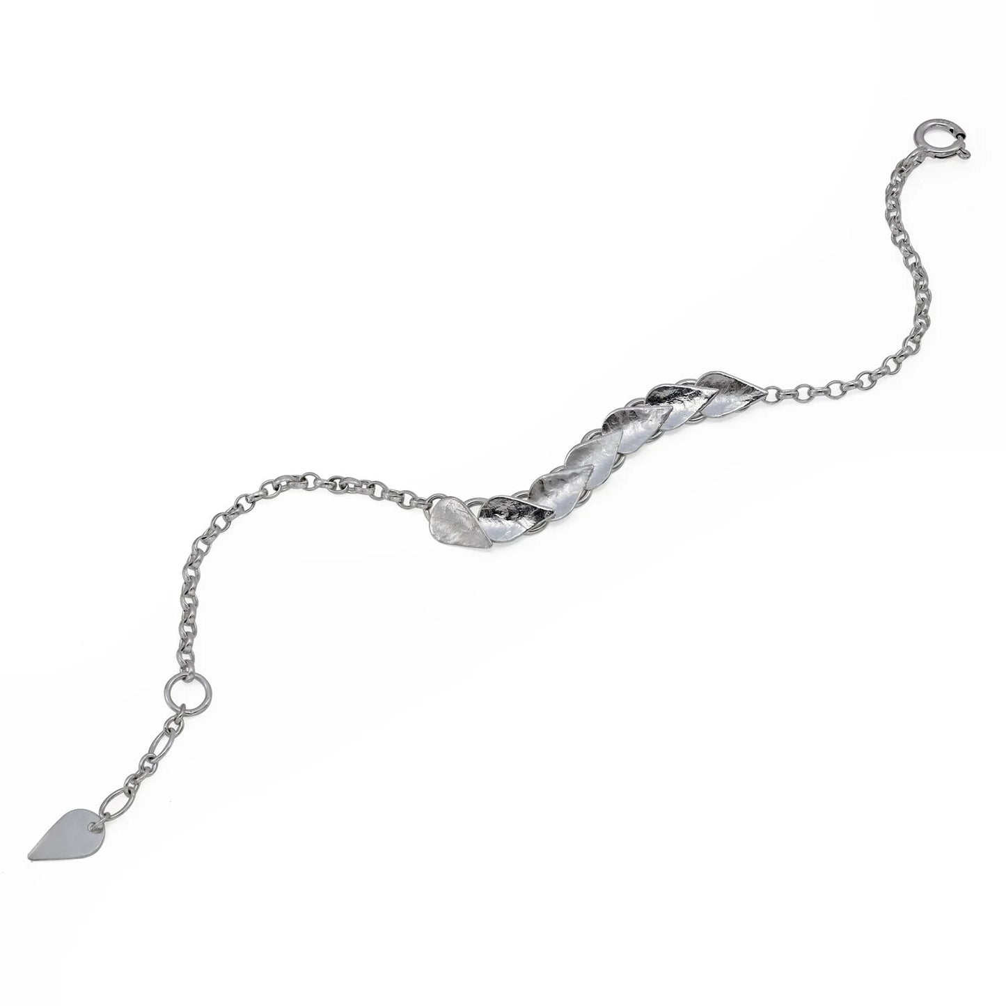 Komorebi Chain Vine Bracelet - Silver