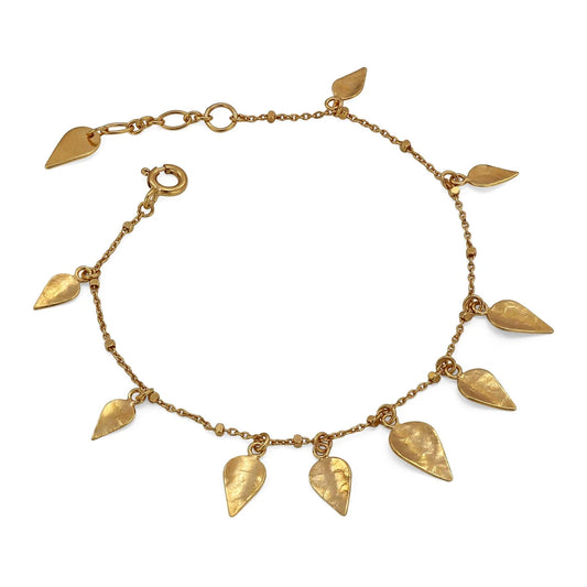 Komorebi Scattered Leaves Bracelet - Gold