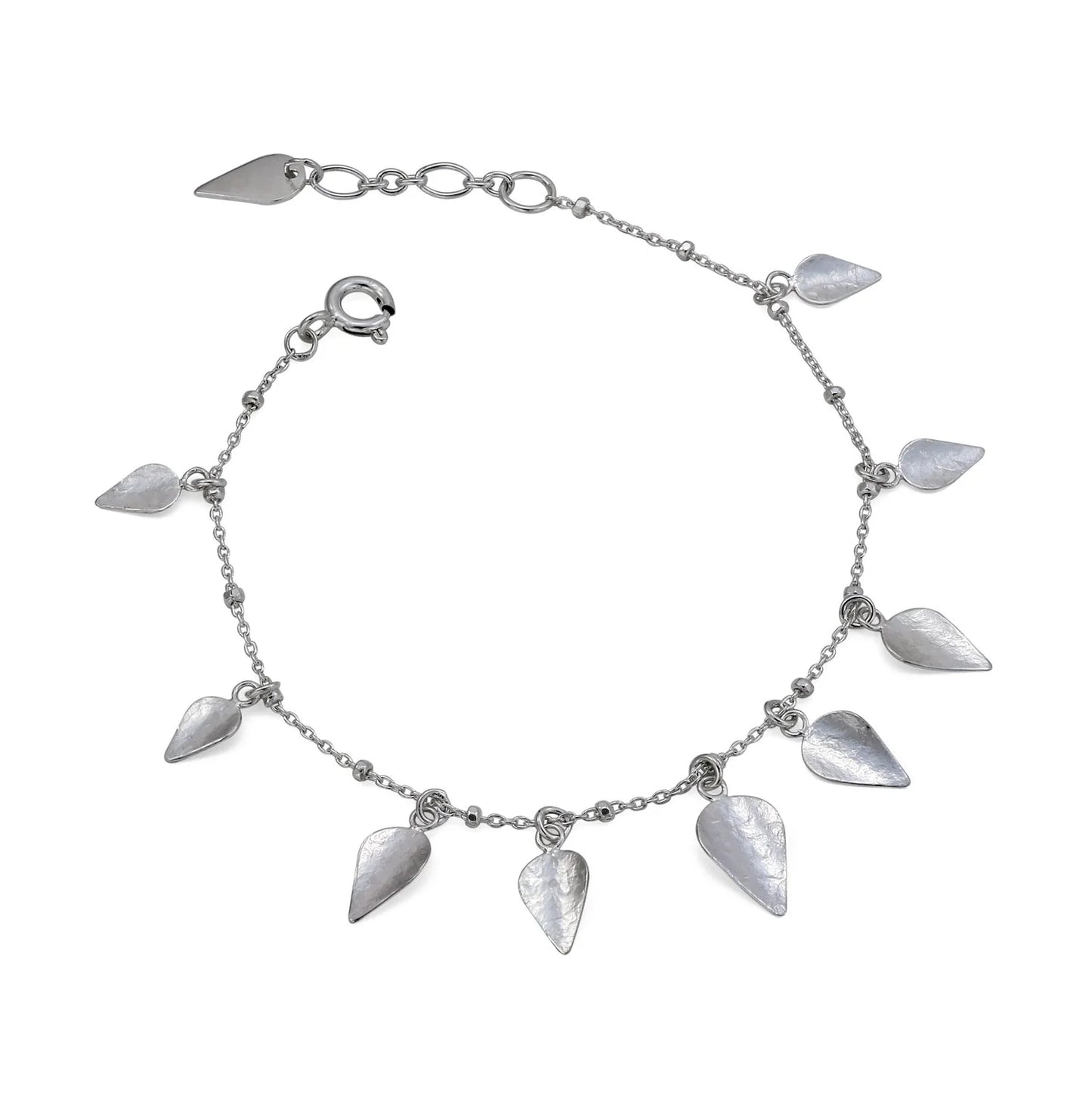 Komorebi Scattered Leaves Bracelet - Silver